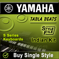 Dil Aaj Kal Meri Sunta Nahi - Yamaha Tabla Style/ Beats/ Rhythms - Indian Kit (SFF1 & SFF2) - Purani Jeans